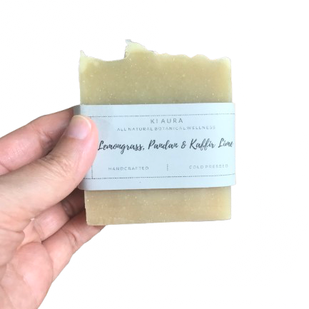 Lemongrass, Pandan & Kaffir Lime - KiAura All Natural Soap Collection