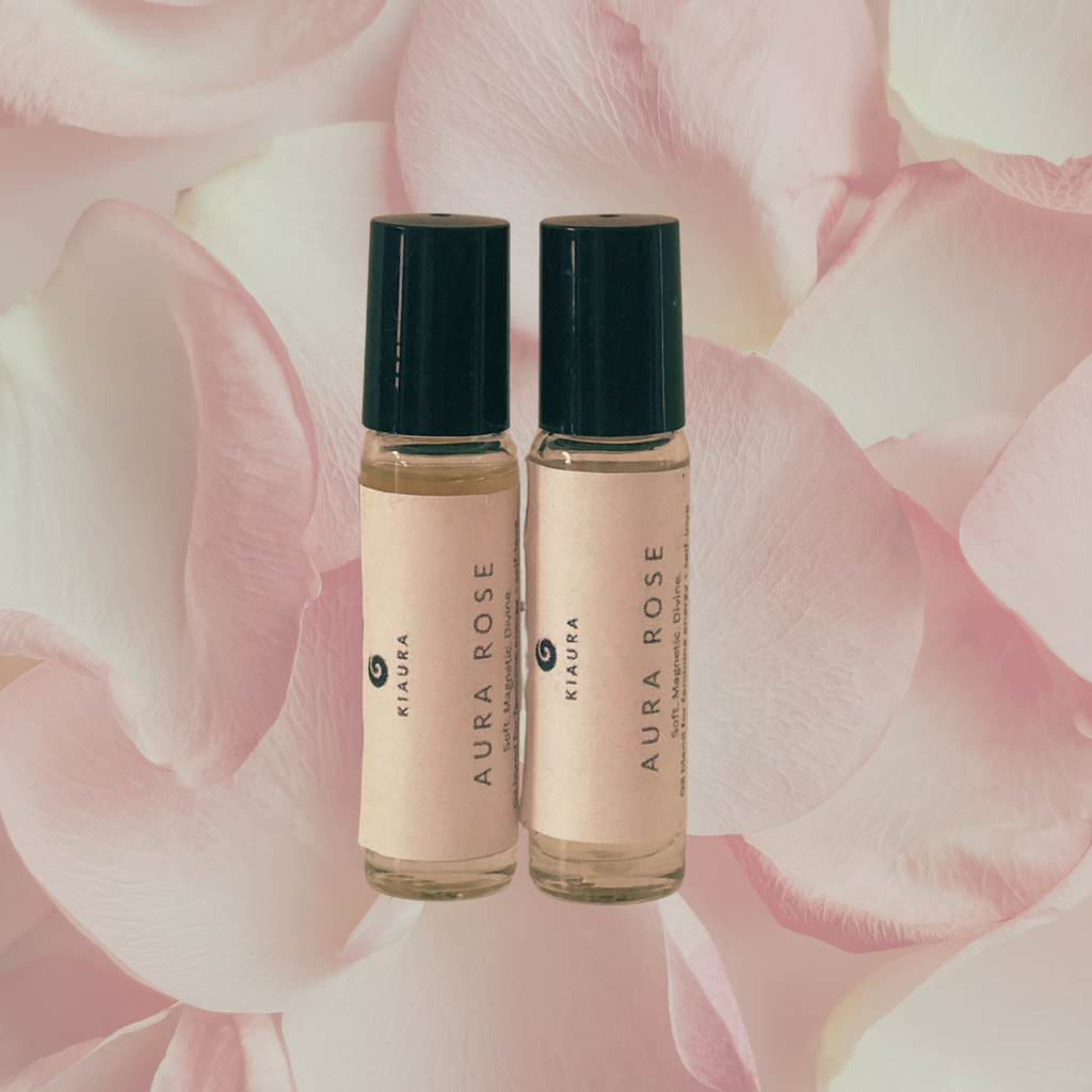 Aura Rose Roll-on — Soft, Magnetic, Divine Feminine Energy