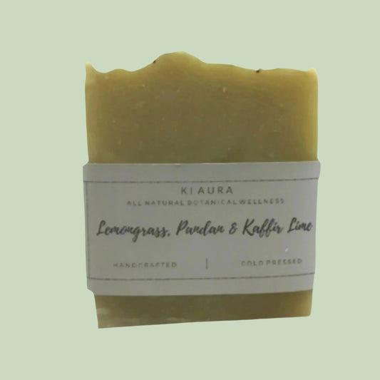 Lemongrass, Pandan & Kaffir Lime - KiAura All Natural Soap Collection