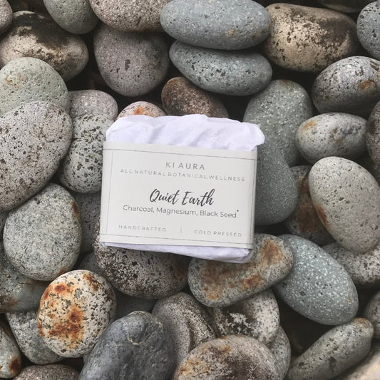 Quiet Earth Soap - Black Charcoal, Magnesium & Black Seed