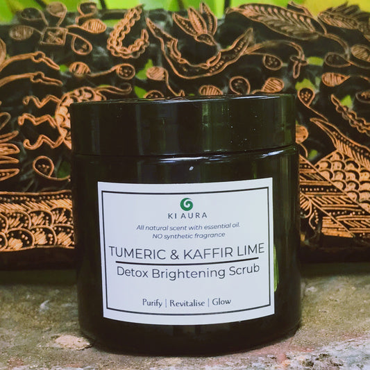 KiAura Turmeric & Kaffir Detox Brightening Scrub